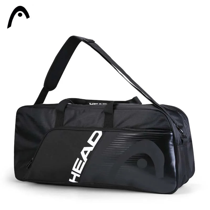 Mochila HEAD Original para 6 Raquetes | Tênis e Badminton com Bolso Lateral