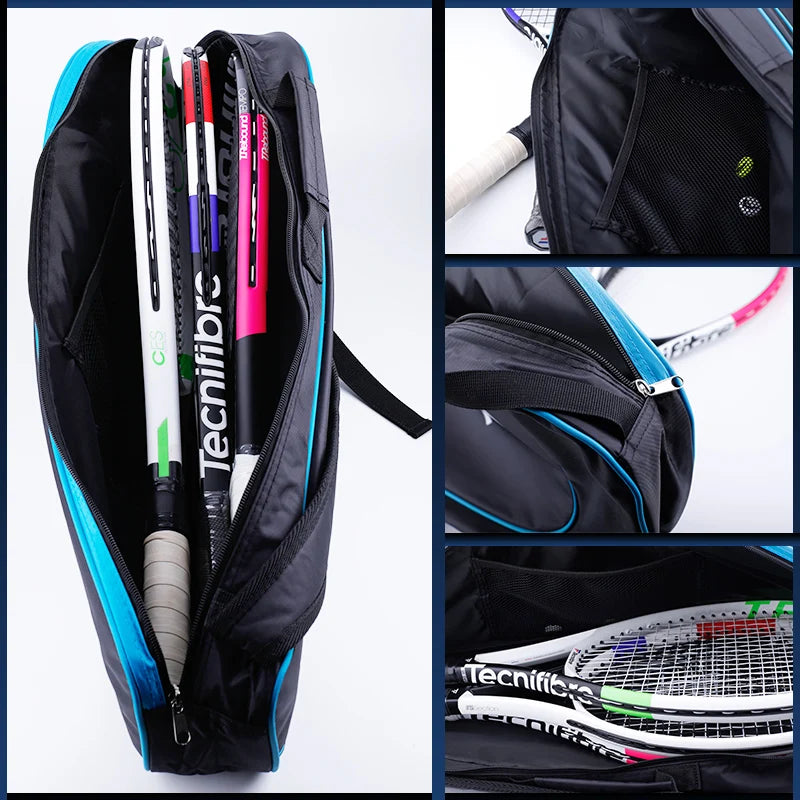 Bolsa HEAD para 3 Raquetes | Tênis, Squash e Badminton