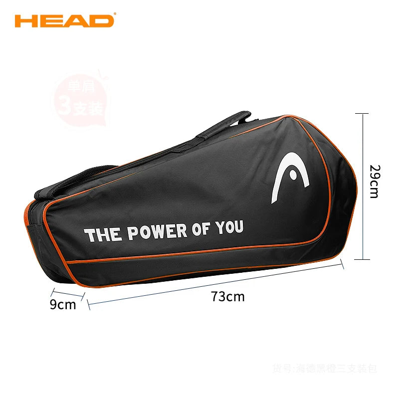Bolsa HEAD para 3 Raquetes | Tênis, Squash e Badminton
