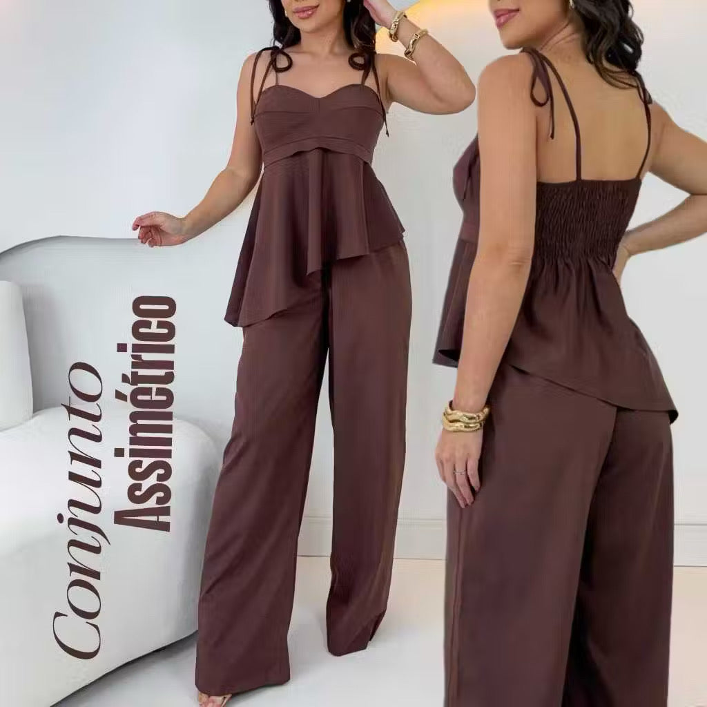Conjunto Feminino Assimétrico