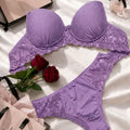 Conjunto Calcinha e Sutiã Lingerie Renda