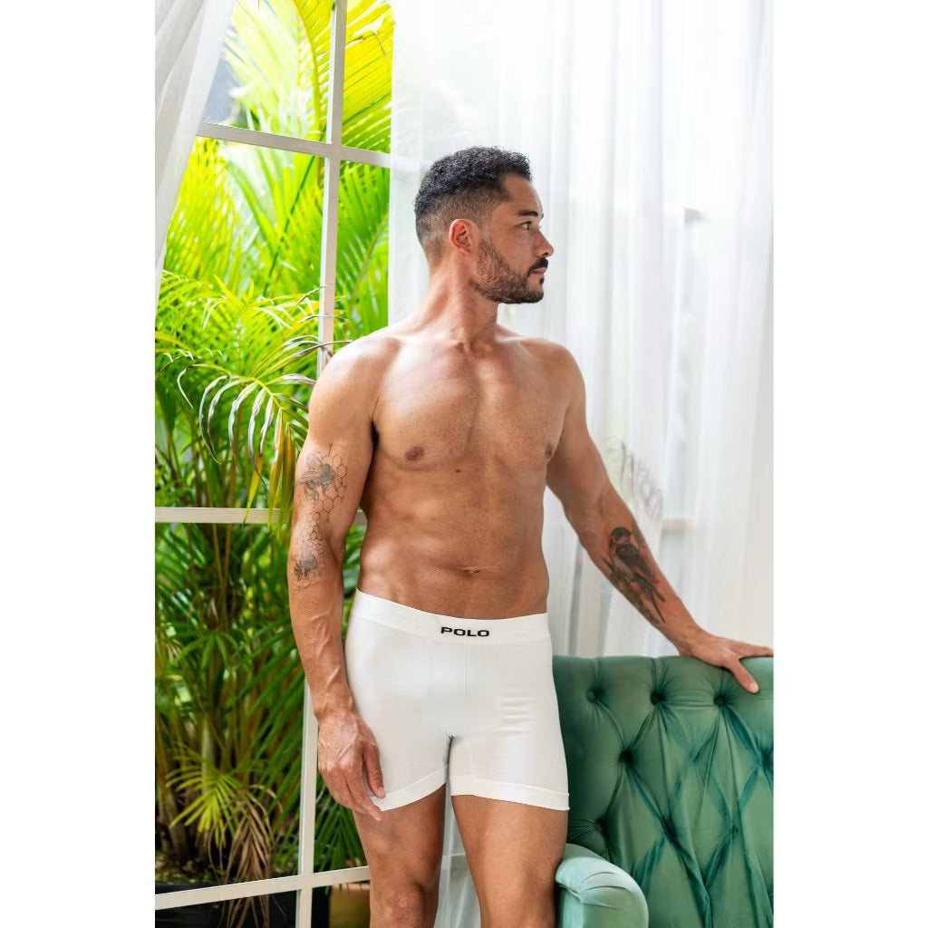 Cuecas Polo Boxer Microfibra