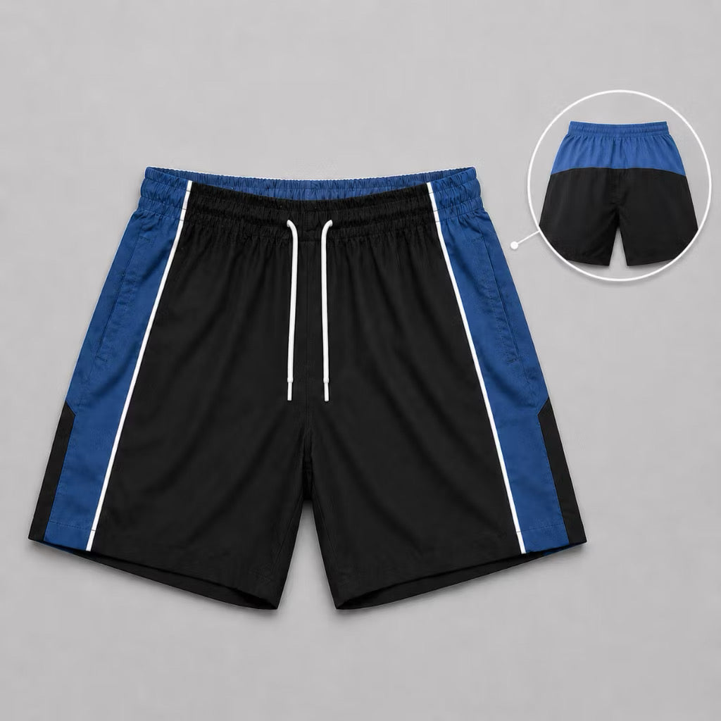 SHORTS ELASTANO  MASCULINO COM RECORTE