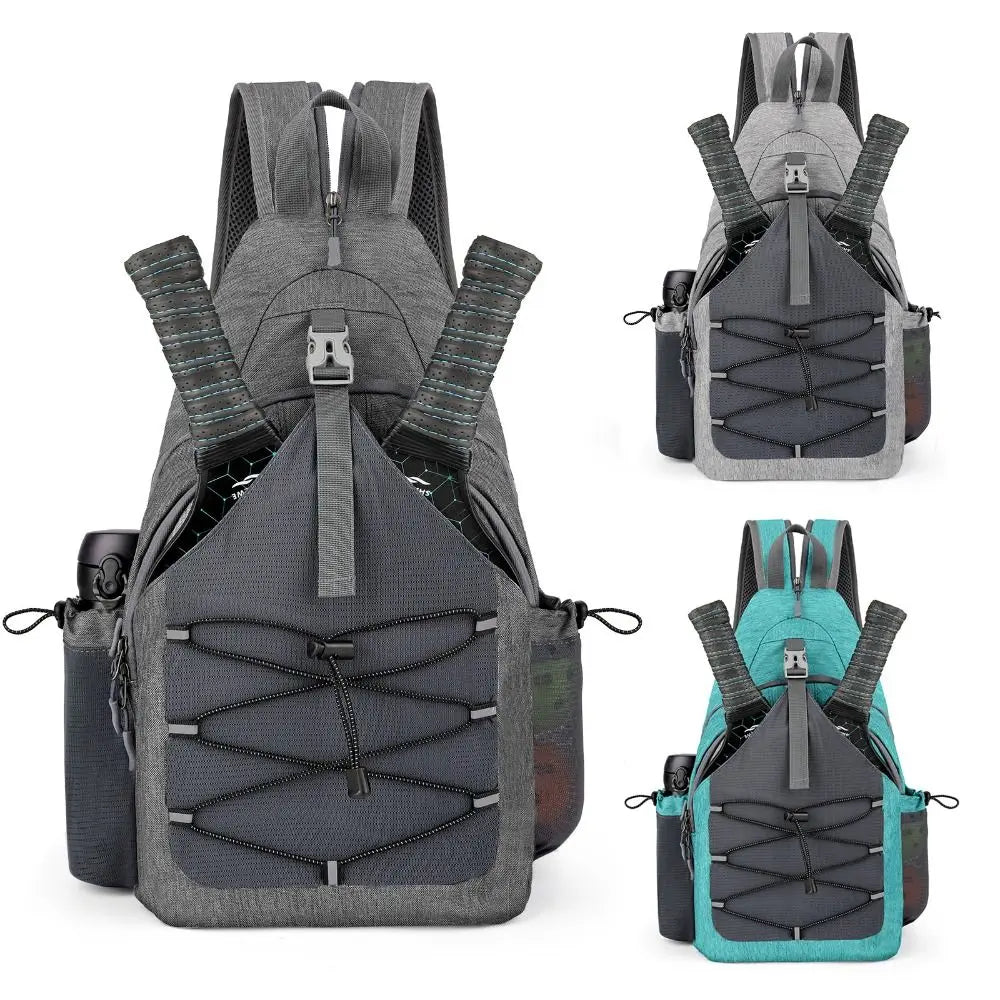Mochila para Raquetes de Pickleball | Grande Capacidade com Gancho