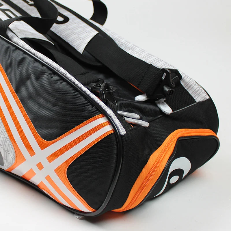 Mochila HEAD para 3-6 Raquetes | Tênis, Badminton e Squash com Compartimento de Calçado