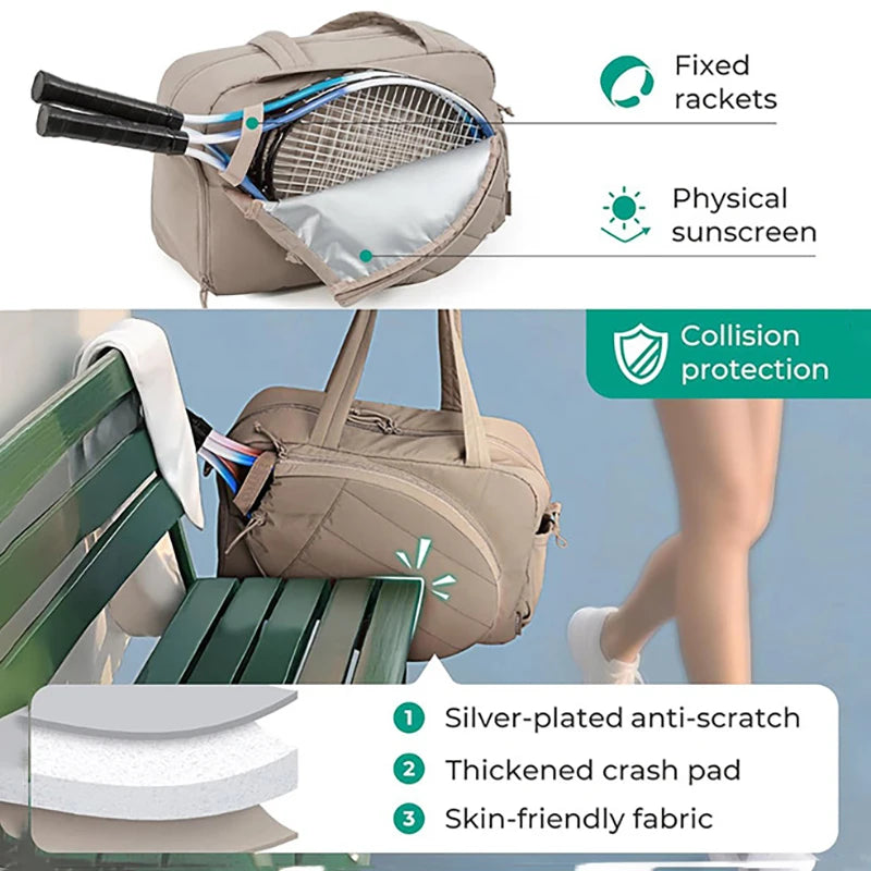 Bolsa Esportiva para Raquetes | Tênis, Badminton e Pickleball