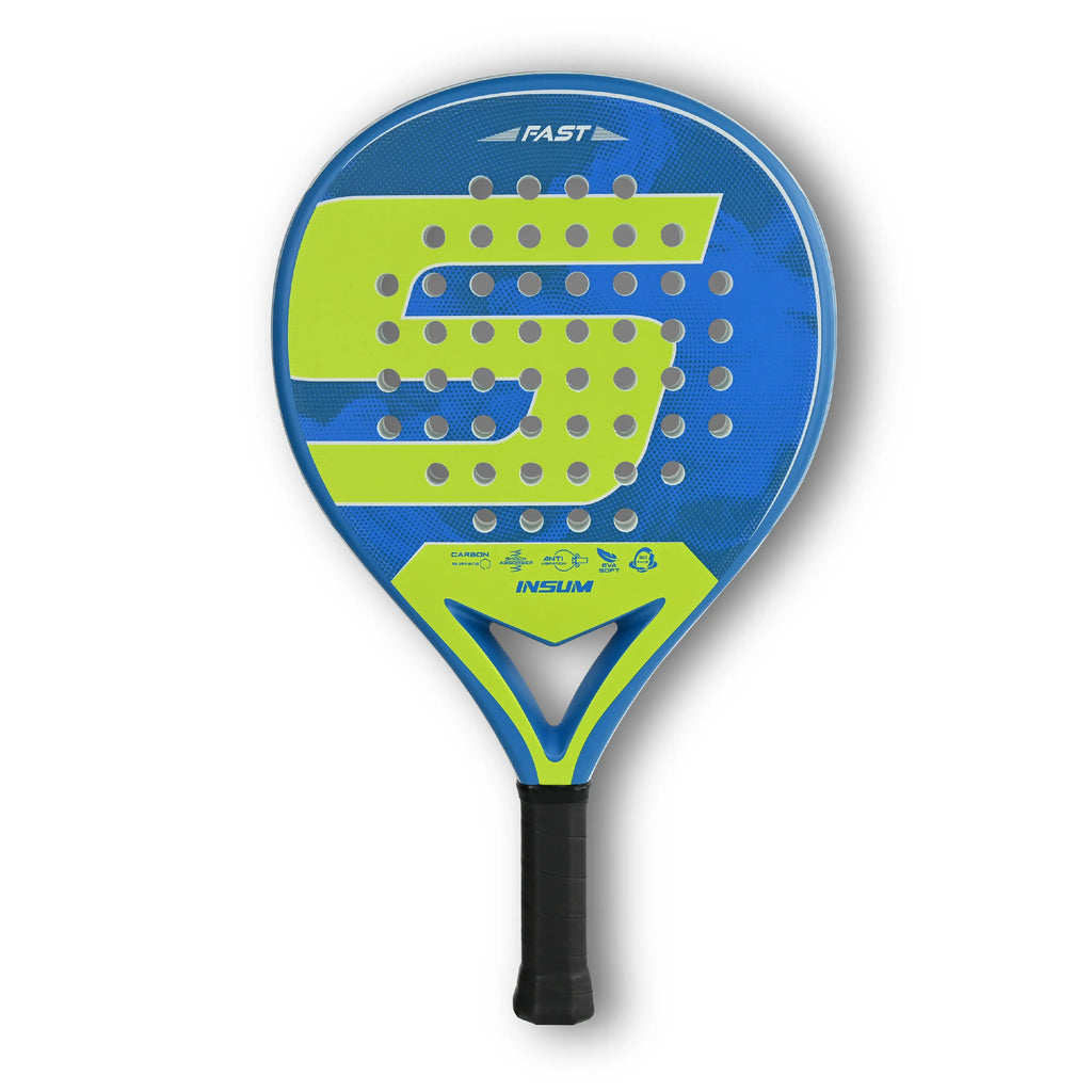 Raquete de Padel INSUM Carbon Fiber | EVA Memory Foam para Iniciantes e Avançados