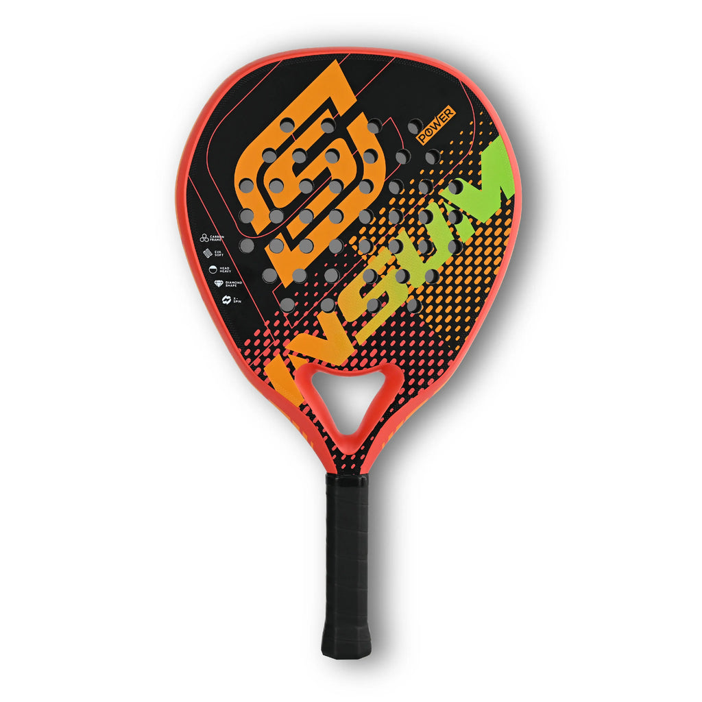 Raquete de Padel INSUM Carbon Fiber | EVA Memory Foam para Iniciantes e Avançados