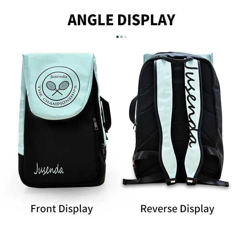 Mochila Impermeável Dobrável para Raquete | Tênis, Padel e Badminton