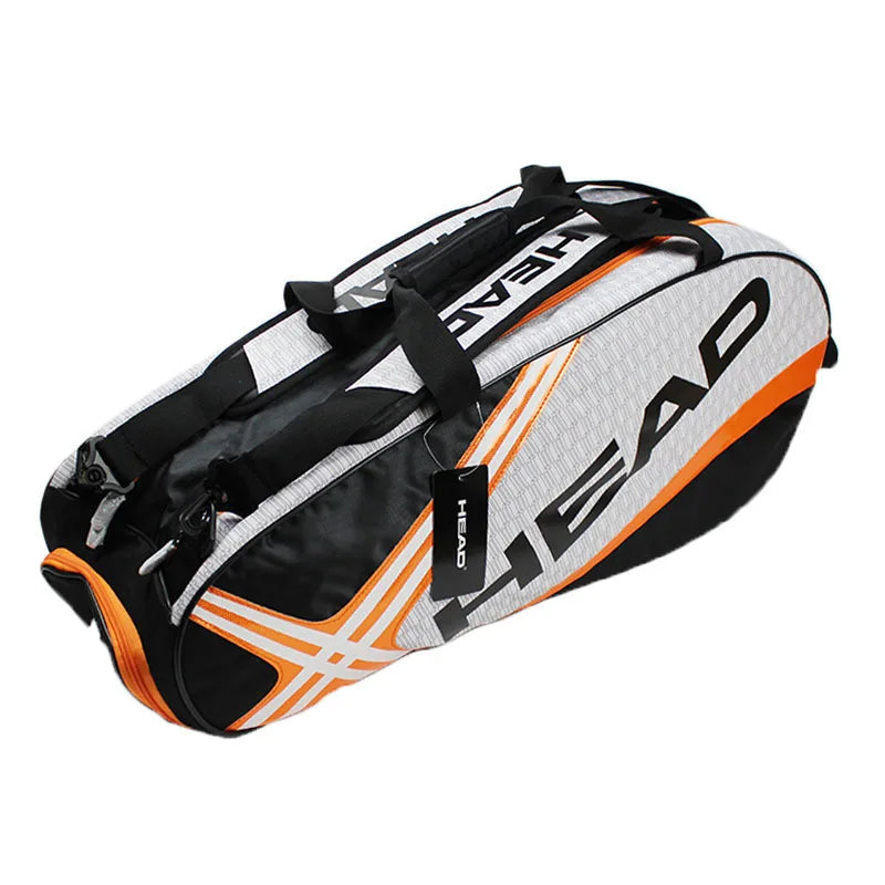 Mochila HEAD para 3-6 Raquetes | Tênis, Badminton e Squash com Compartimento de Calçado
