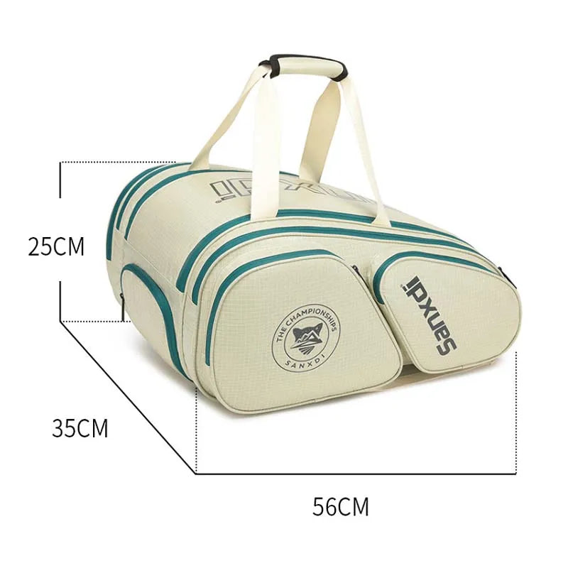 Mochila SANXDI Pickleball 2026 | Unissex com Compartimento para Calçado