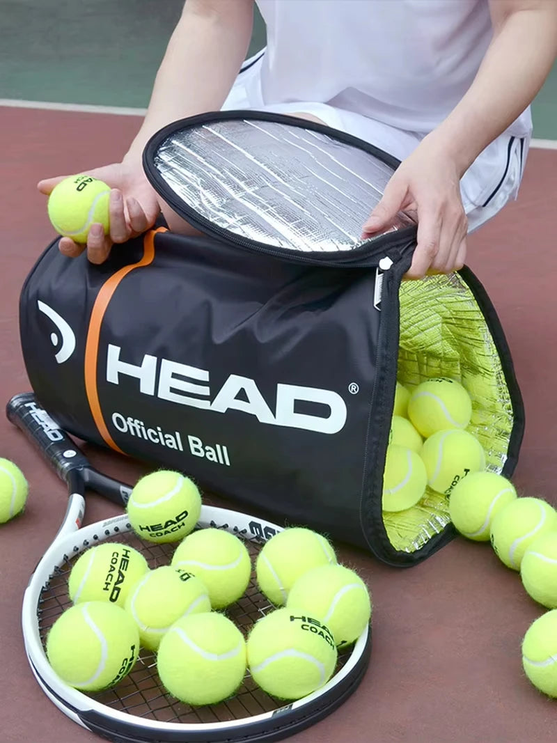 Bolsa HEAD Tubo para Bolas de Tênis | Isolamento Térmico e Impermeável (70-100 Bolas)