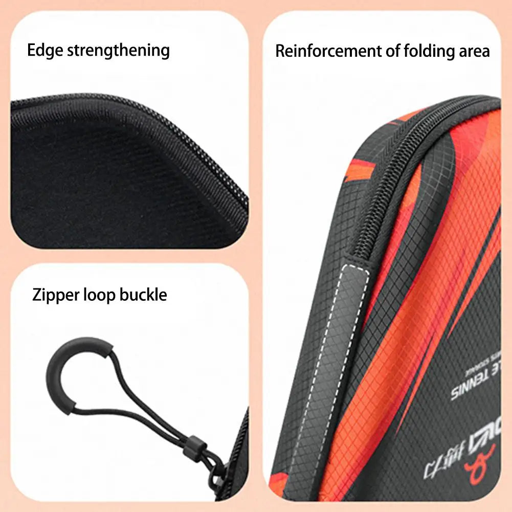 Bolsa Rígida EVA para Raquete de Tênis de Mesa
