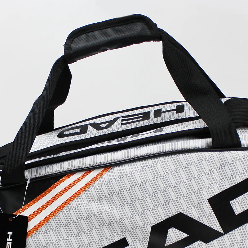 Mochila HEAD para 3-6 Raquetes | Tênis, Badminton e Squash com Compartimento de Calçado