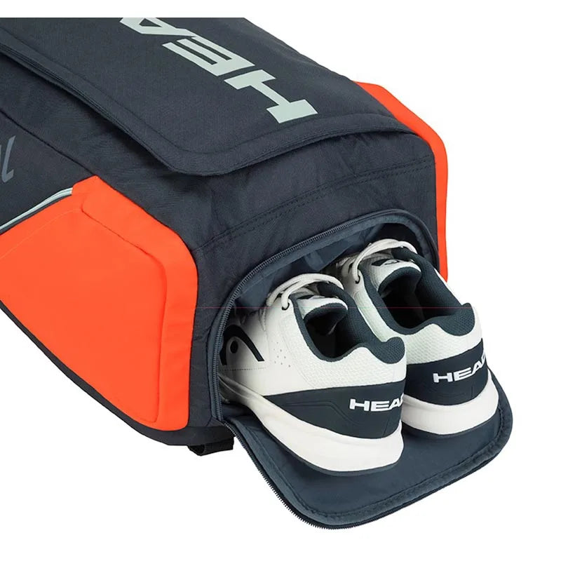 Mochila HEAD Radical Original para 2 Raquetes | Tênis e Padel Masculina e Feminina