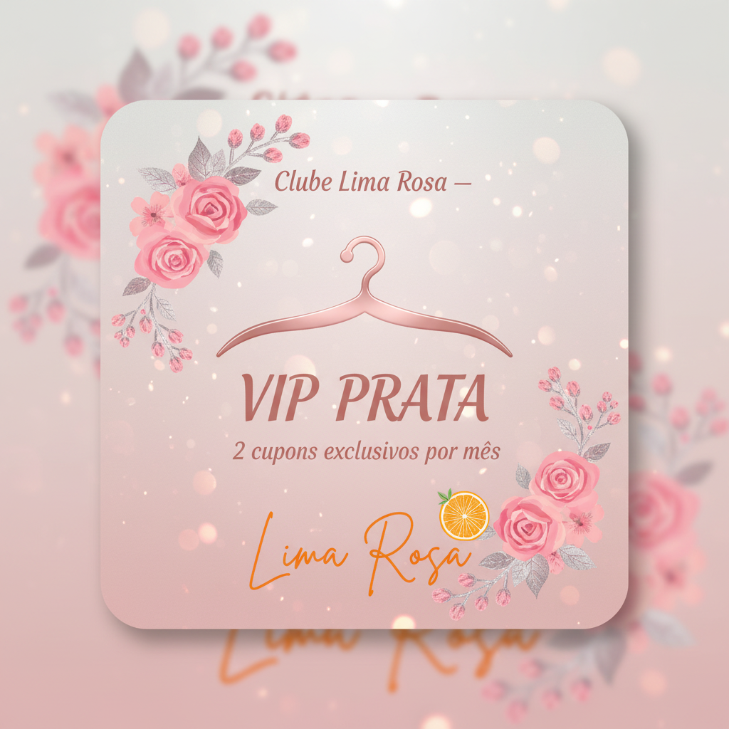 Cartão VIP Prata — Clube Lima Rosa